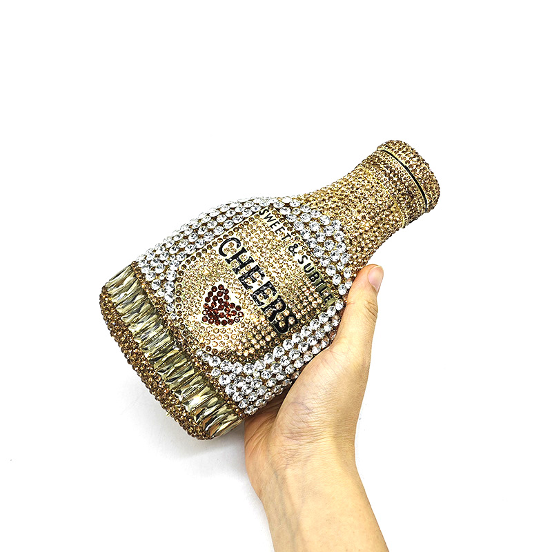 Funny beer Bottle Clutch