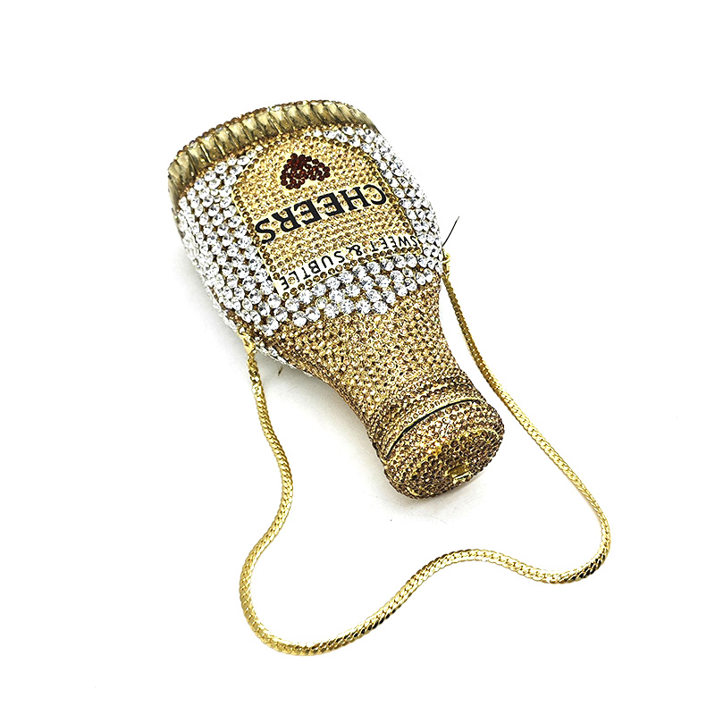 Funny beer Bottle Clutch