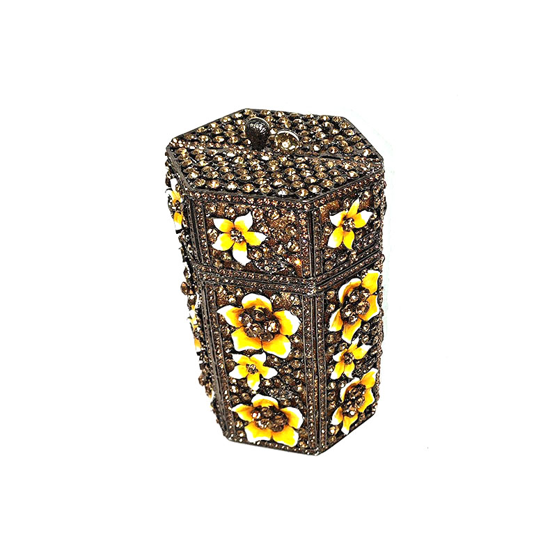  Enchanting Hexagon Crystal Box Bag 