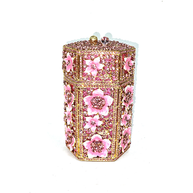  Enchanting Hexagon Crystal Box Bag 