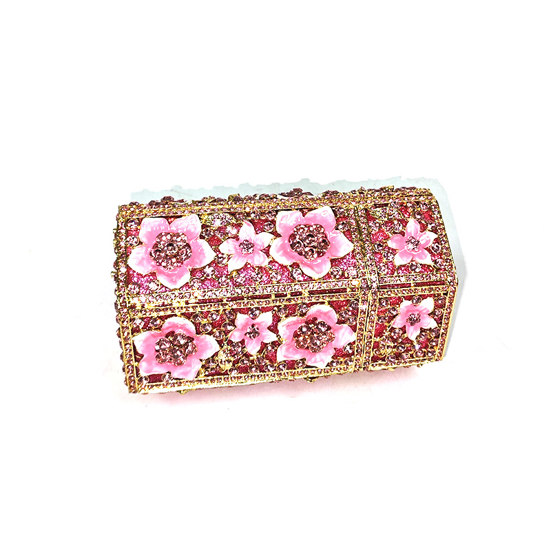  Enchanting Hexagon Crystal Box Bag 