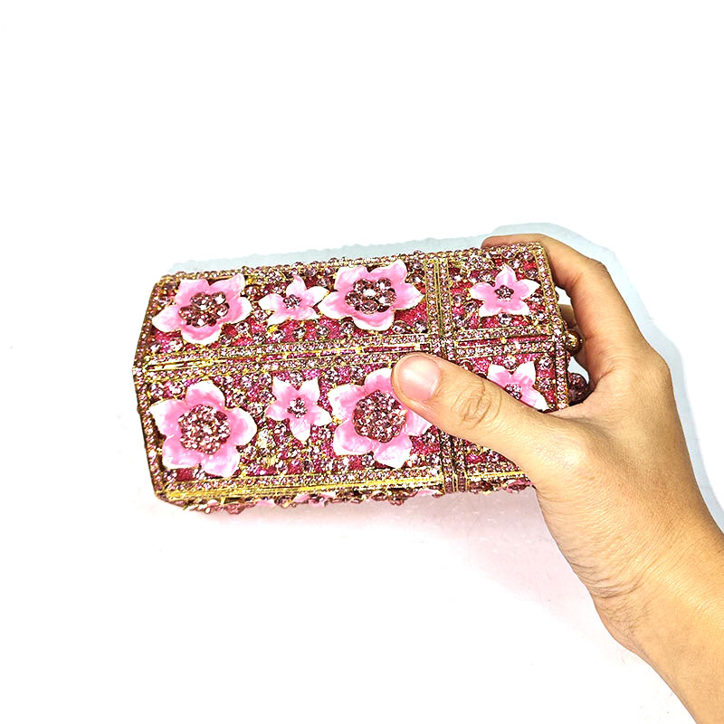  Enchanting Hexagon Crystal Box Bag 