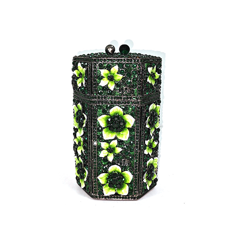  Enchanting Hexagon Crystal Box Bag 