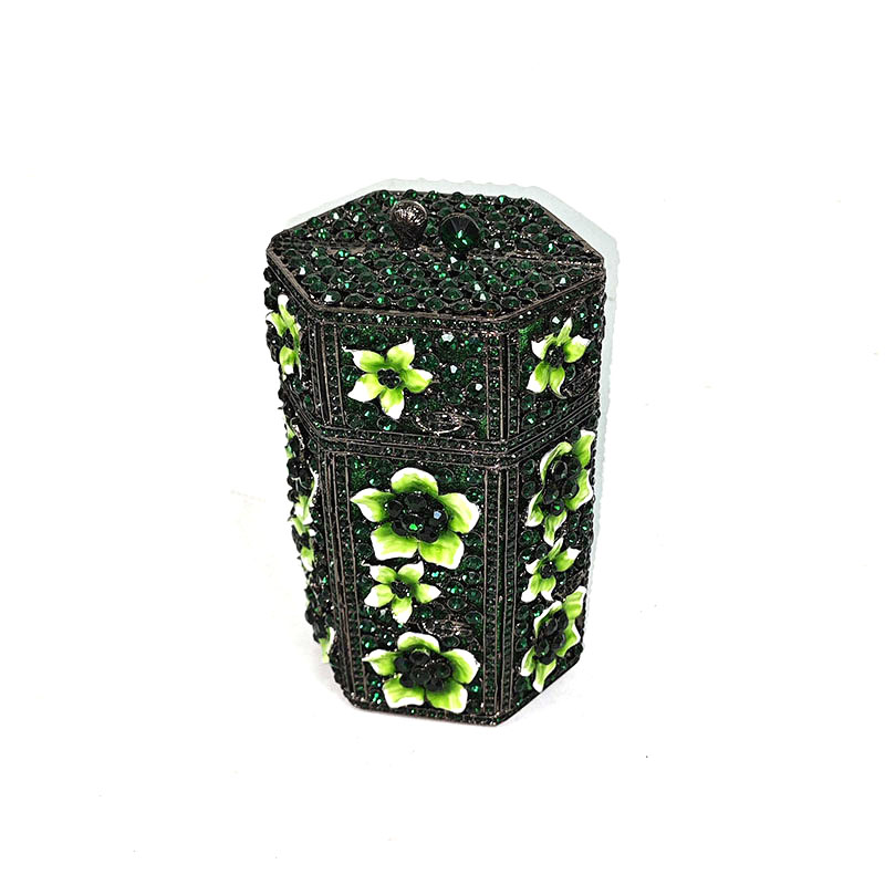  Enchanting Hexagon Crystal Box Bag 