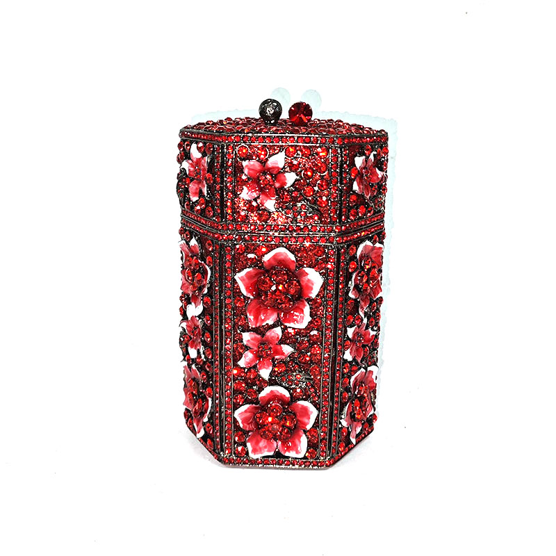  Enchanting Hexagon Crystal Box Bag 