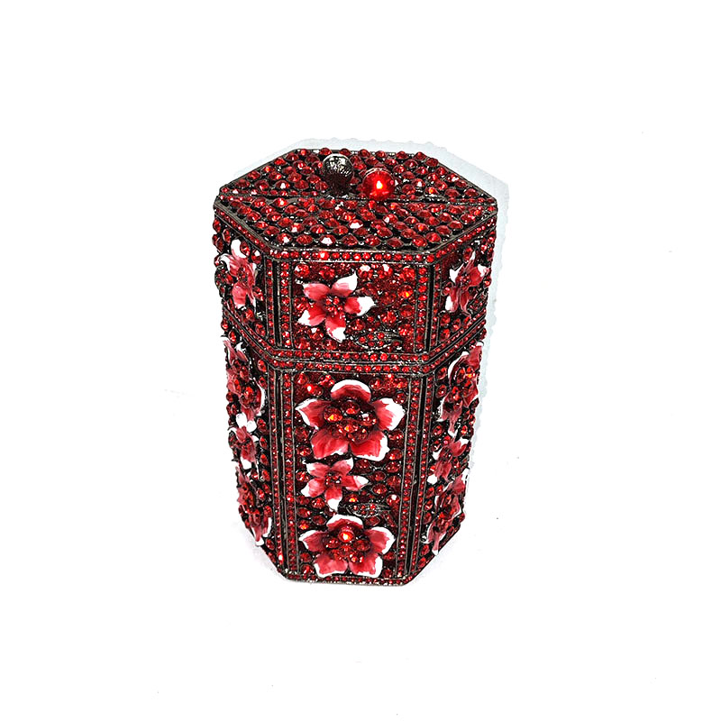  Enchanting Hexagon Crystal Box Bag 