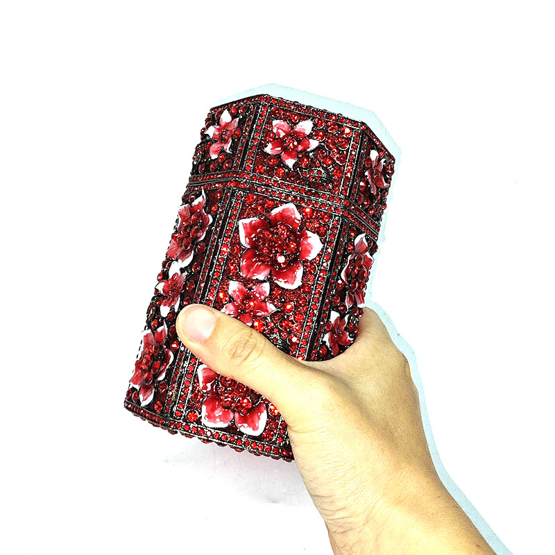  Enchanting Hexagon Crystal Box Bag 