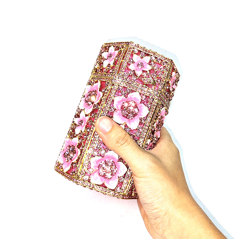  Enchanting Hexagon Crystal Box Bag 