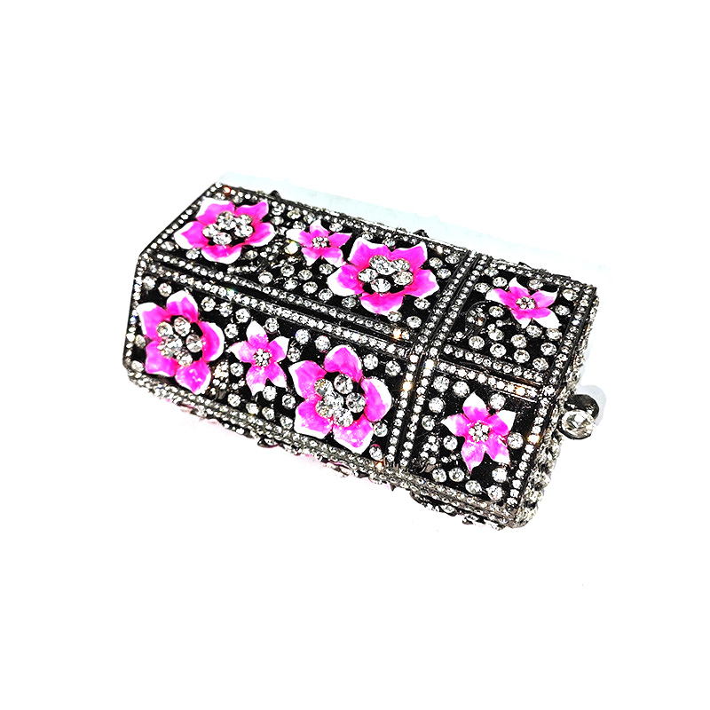  Enchanting Hexagon Crystal Box Bag 