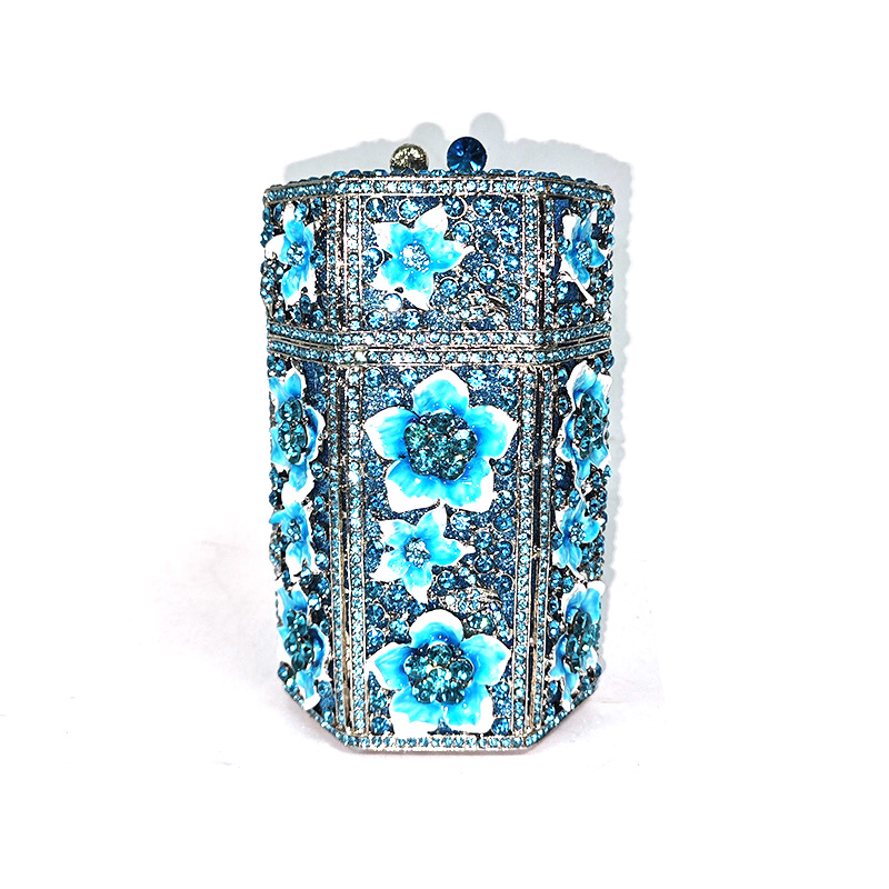  Enchanting Hexagon Crystal Box Bag 