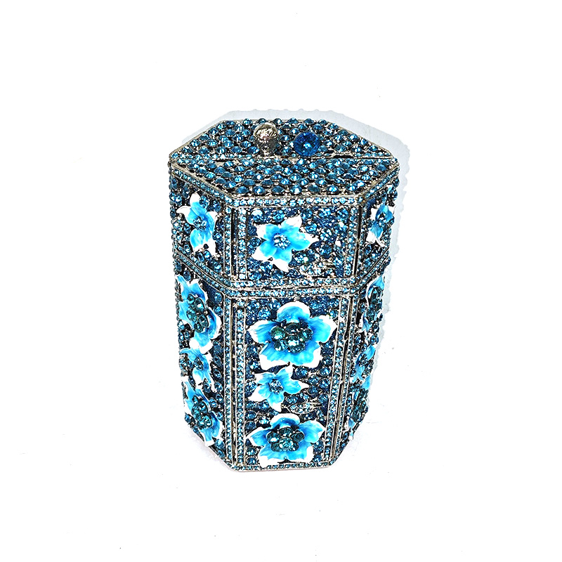  Enchanting Hexagon Crystal Box Bag 