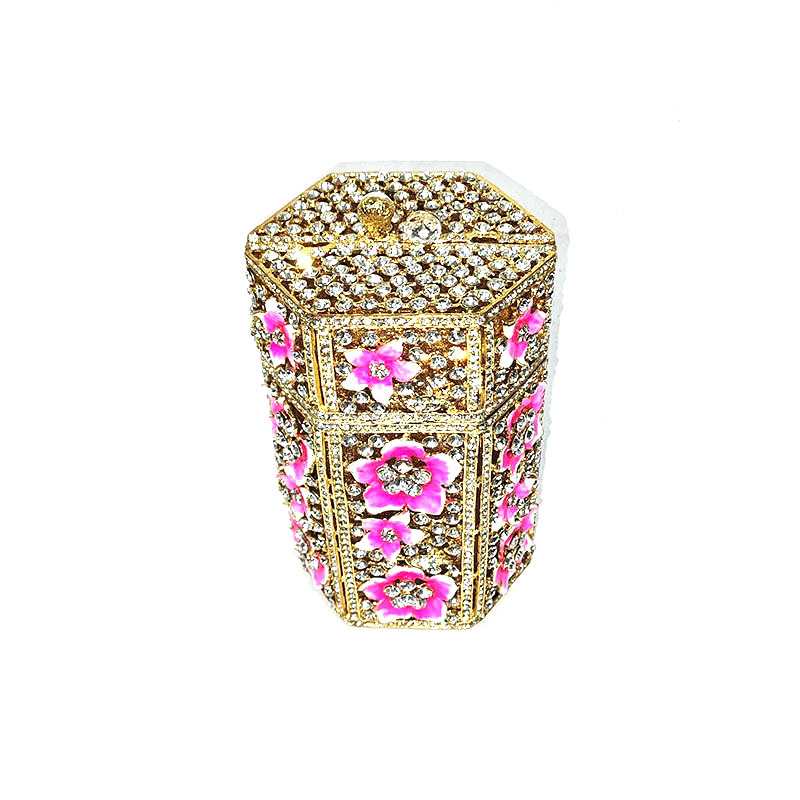  Enchanting Hexagon Crystal Box Bag 