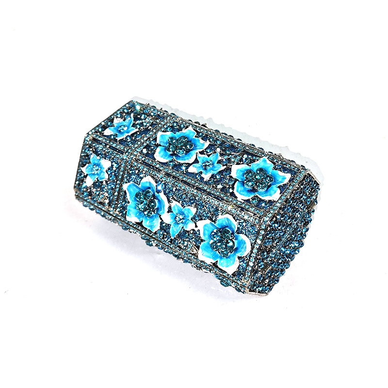  Enchanting Hexagon Crystal Box Bag 