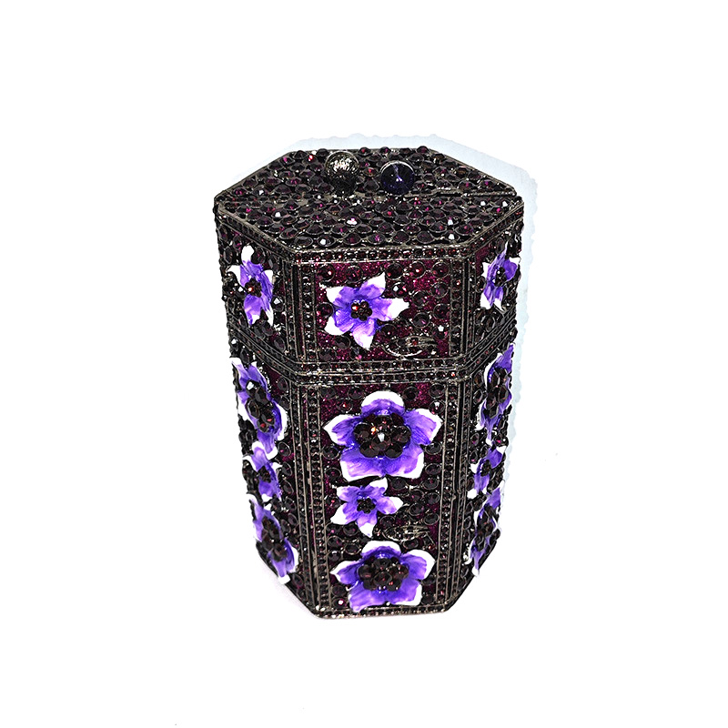  Enchanting Hexagon Crystal Box Bag 