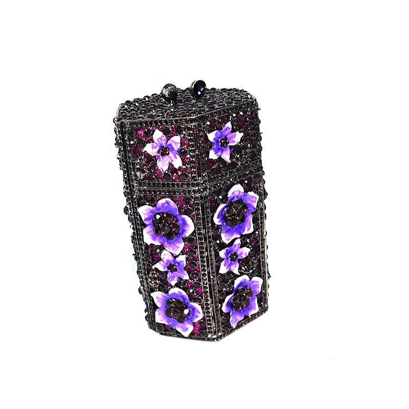  Enchanting Hexagon Crystal Box Bag 