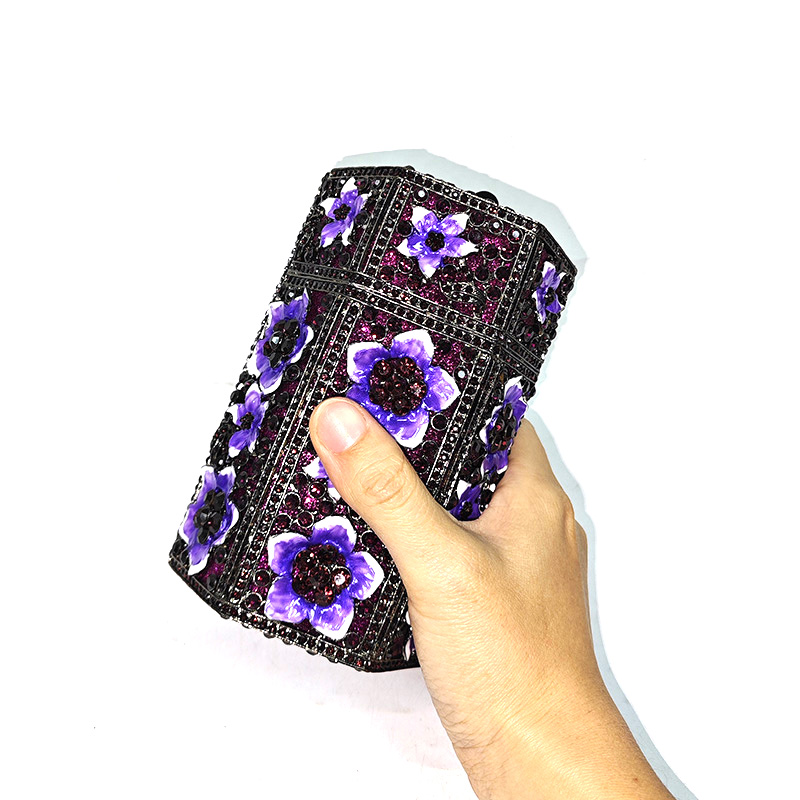  Enchanting Hexagon Crystal Box Bag 