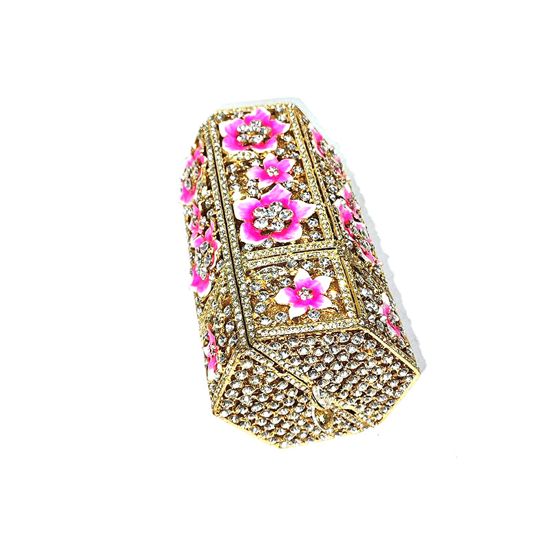  Enchanting Hexagon Crystal Box Bag 