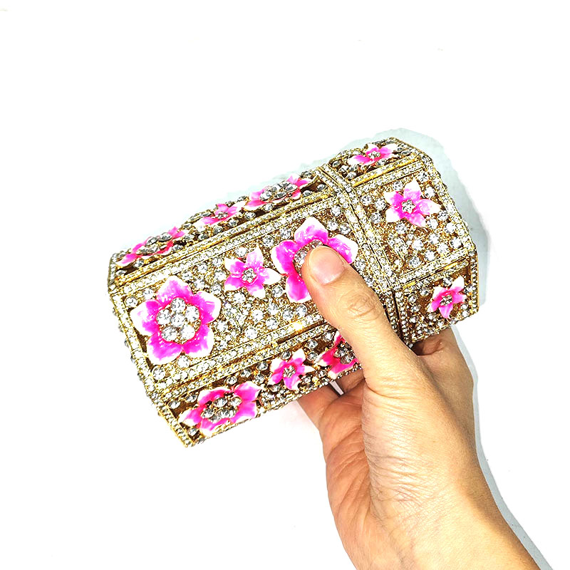  Enchanting Hexagon Crystal Box Bag 