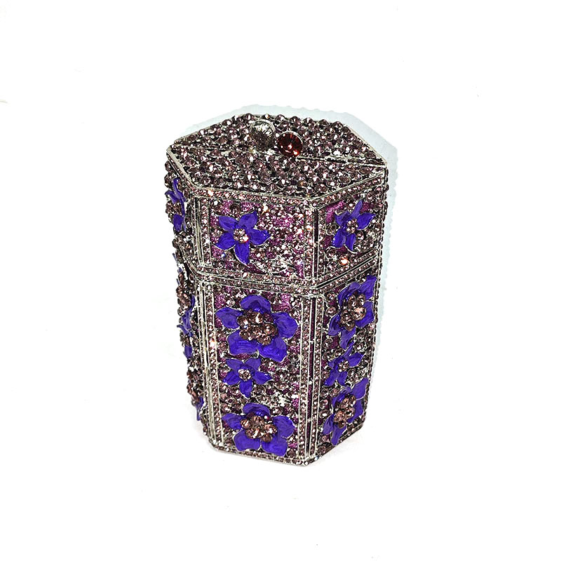  Enchanting Hexagon Crystal Box Bag 