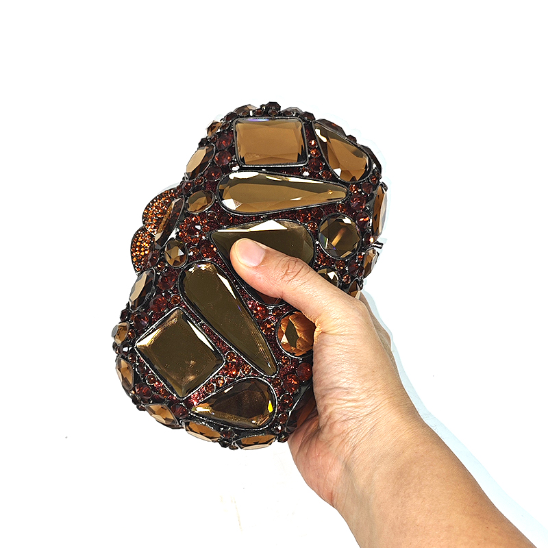 Big Gemstone Clutch