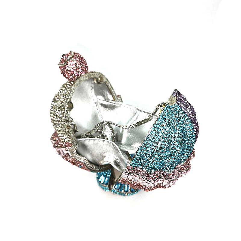 Sparkling Ice Cream Crystal Clutch