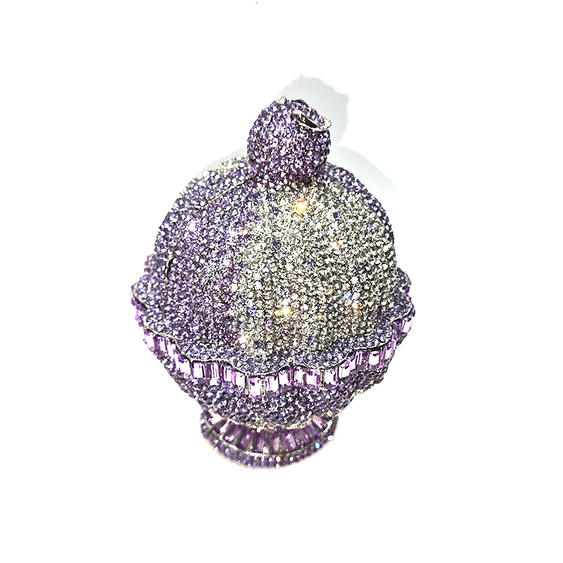 Sparkling Ice Cream Crystal Clutch