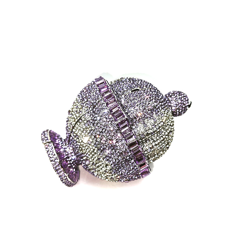 Sparkling Ice Cream Crystal Clutch