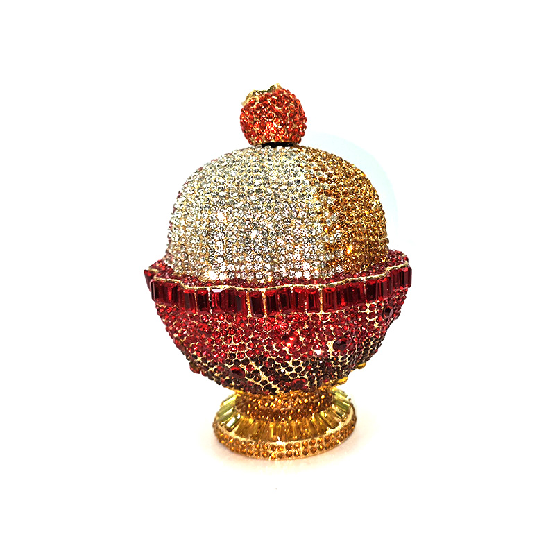 Sparkling Ice Cream Crystal Clutch