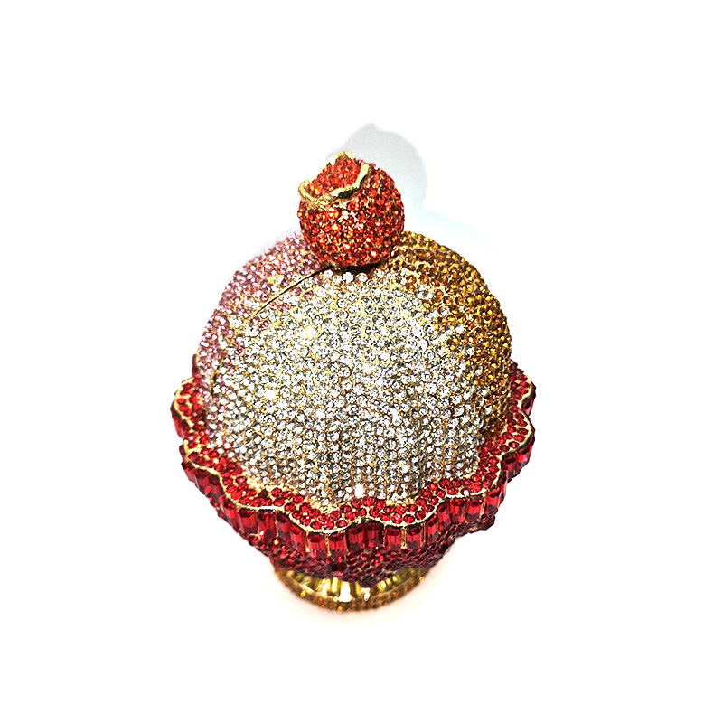 Sparkling Ice Cream Crystal Clutch