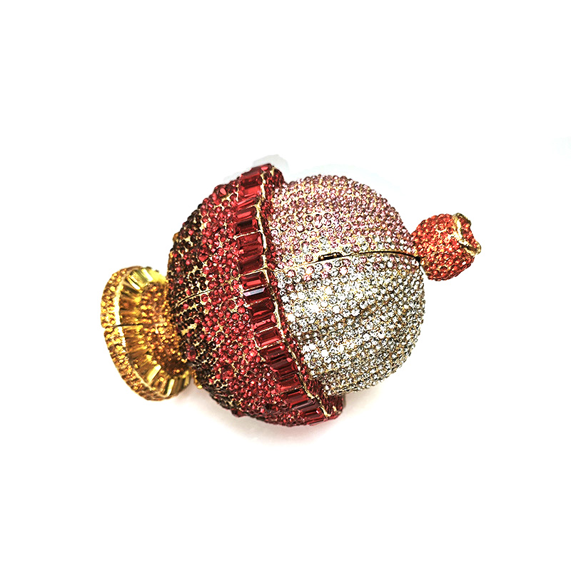 Sparkling Ice Cream Crystal Clutch