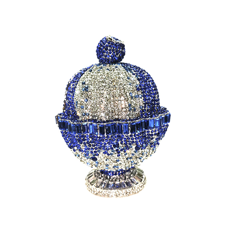Sparkling Ice Cream Crystal Clutch