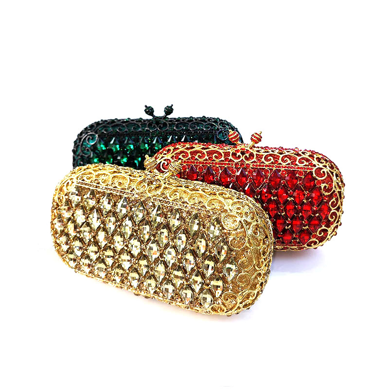 Filigree Diamond Clutch 