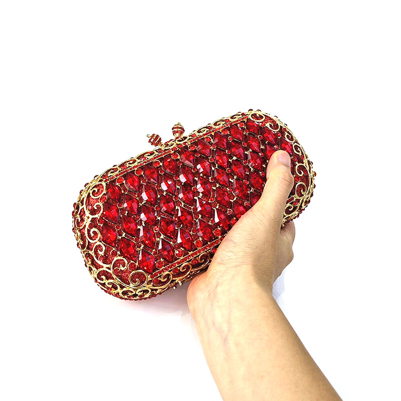 Filigree Diamond Clutch 