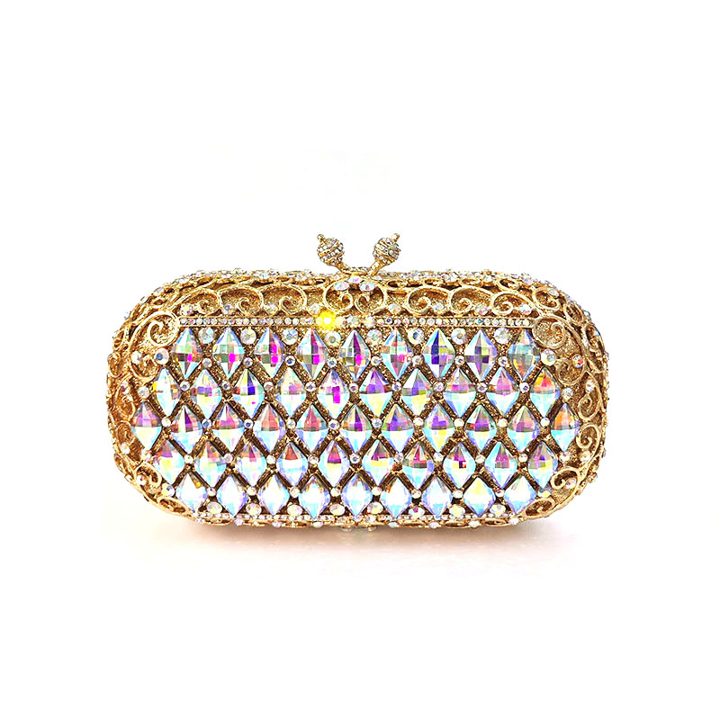 Filigree Diamond Clutch 