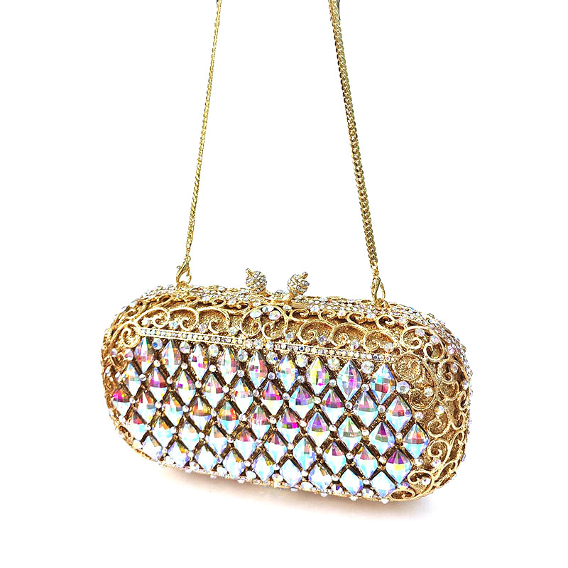 Filigree Diamond Clutch 