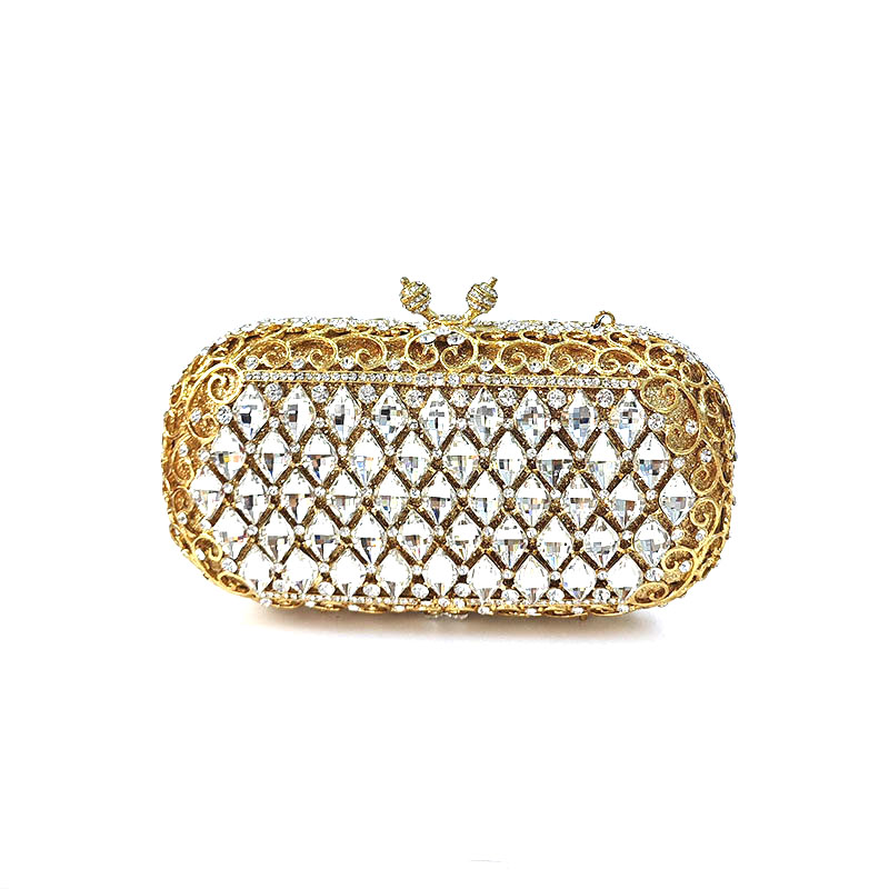 Filigree Diamond Clutch 
