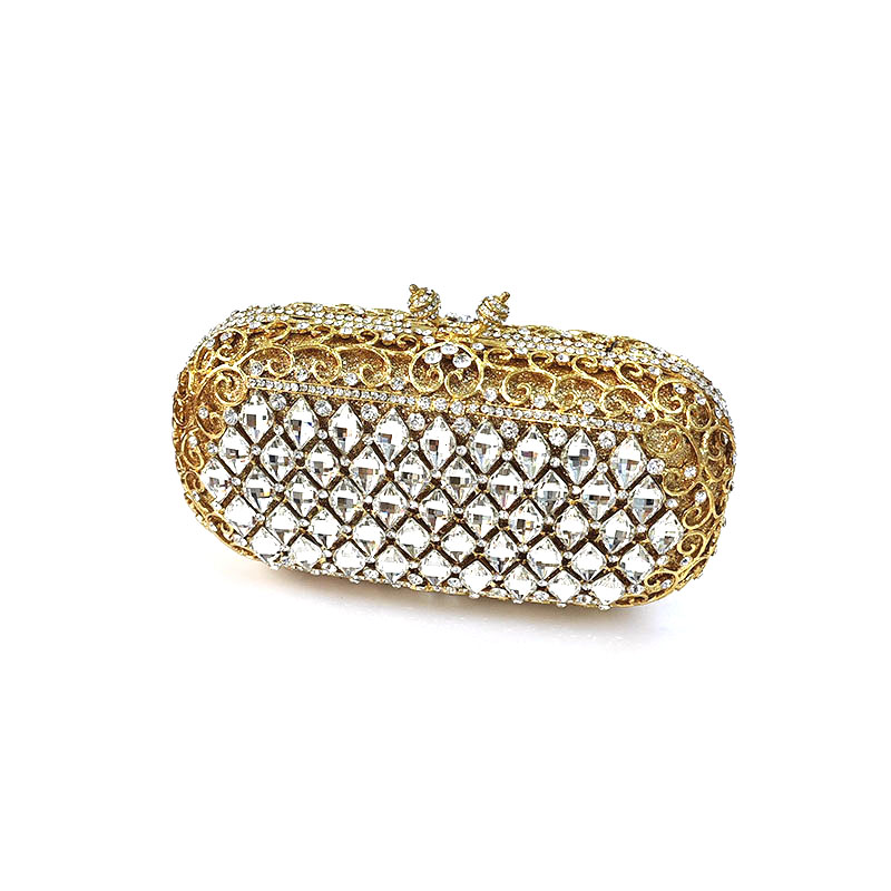 Filigree Diamond Clutch 