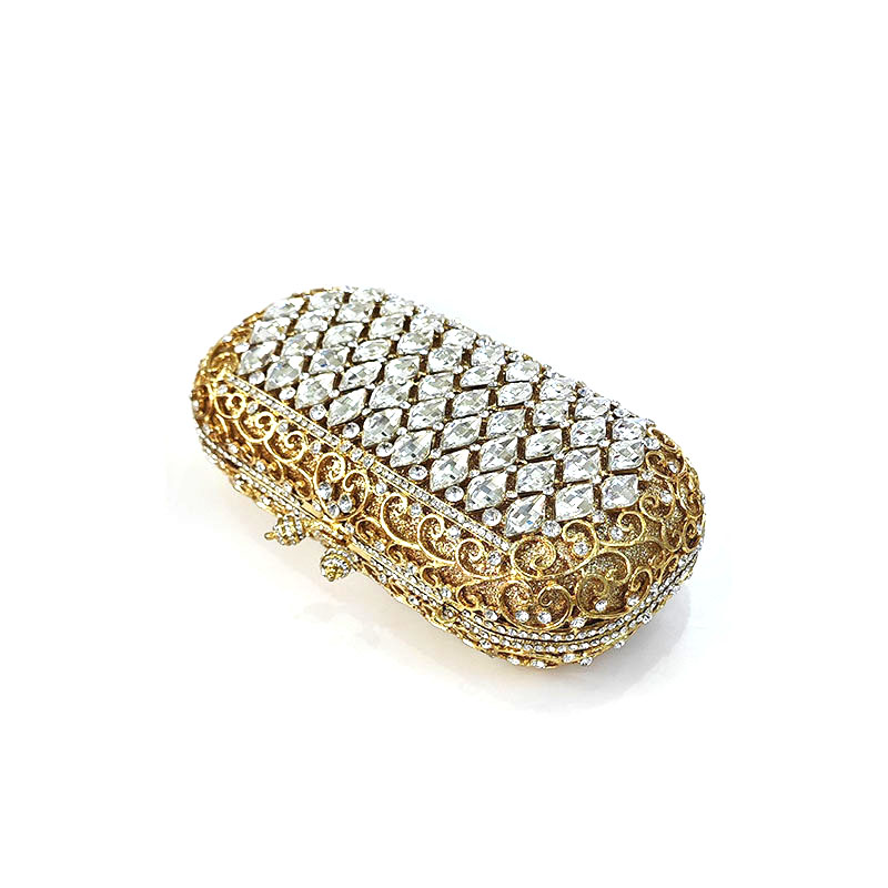 Filigree Diamond Clutch 