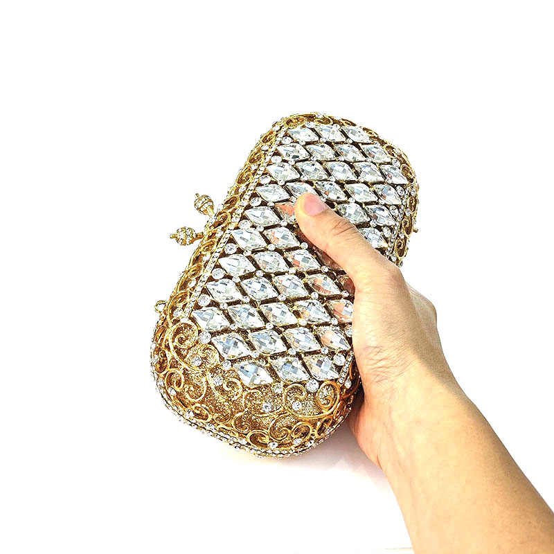 Filigree Diamond Clutch 