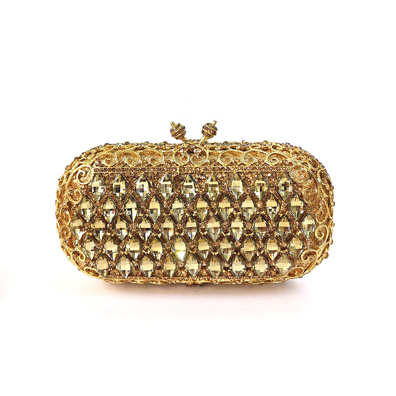 Filigree Diamond Clutch 
