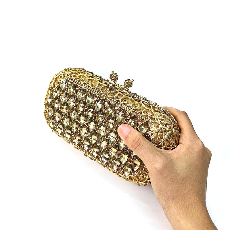 Filigree Diamond Clutch 