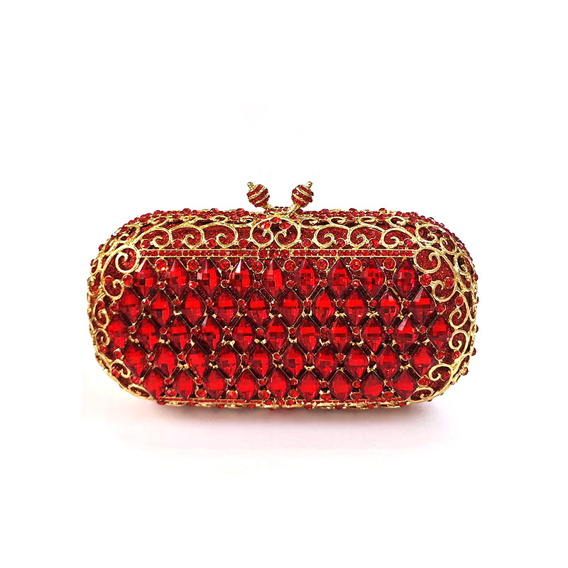 Filigree Diamond Clutch 