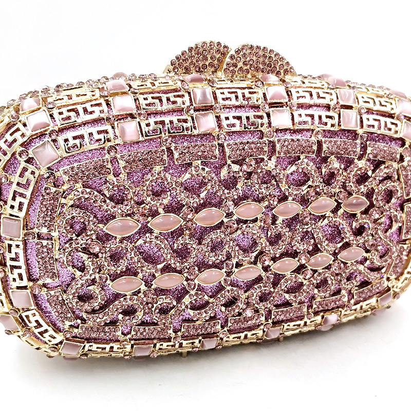Classical Opal Stones Purse