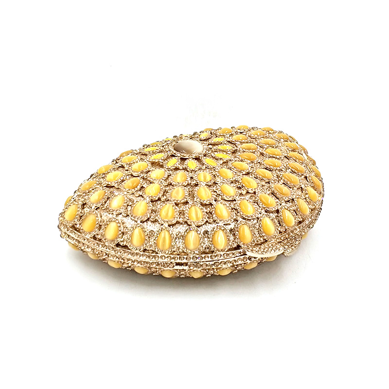 Shell Opal Stones Purse