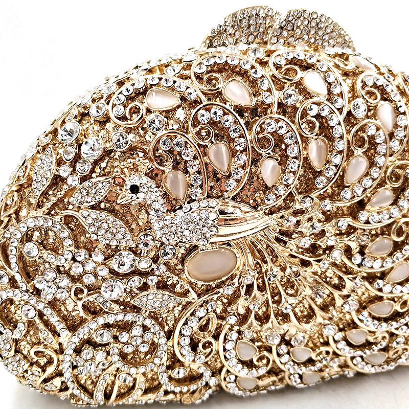 Classical Crystal Purse