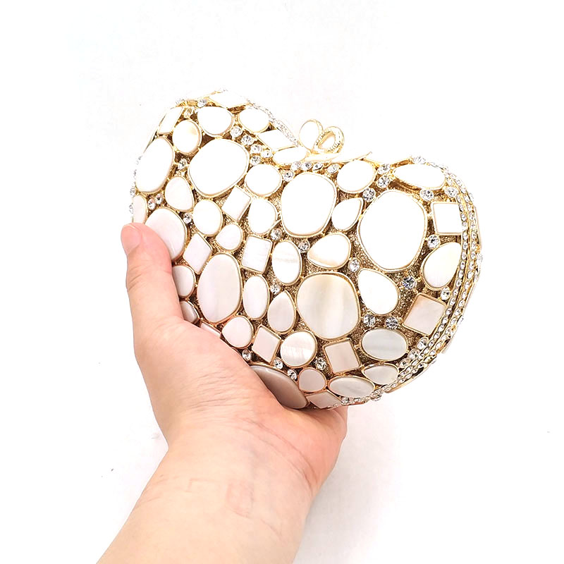 Heart Crystal Purse