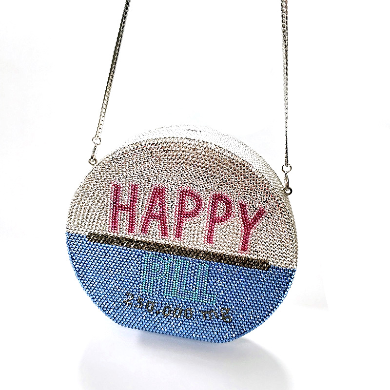 Funny Crystal Clutch