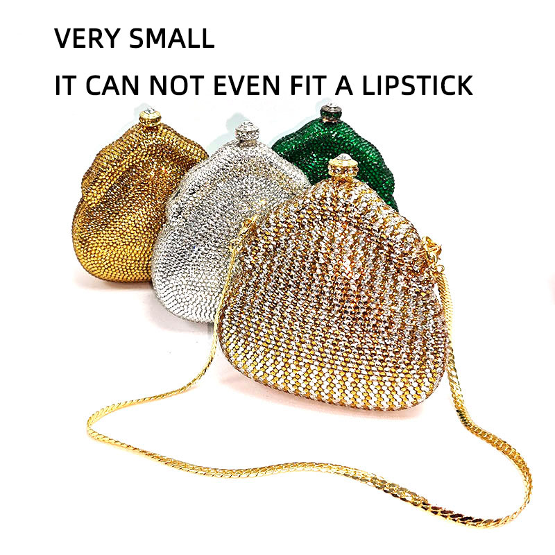 Tiny Crystal Clutch Bag