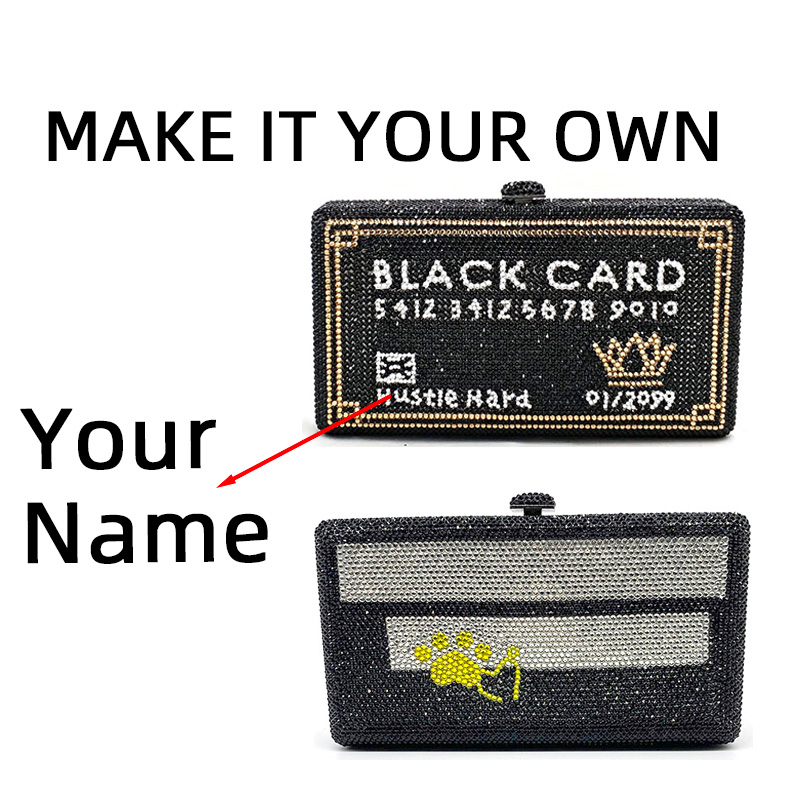 Custom Crystal Clutch