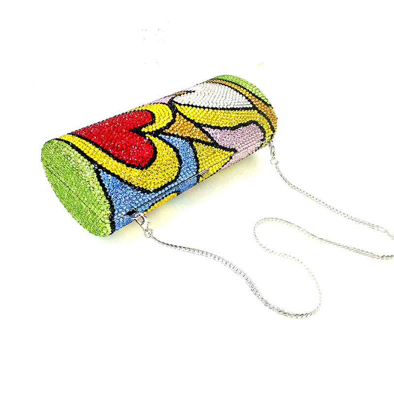 Elegant full Crystal Clutch